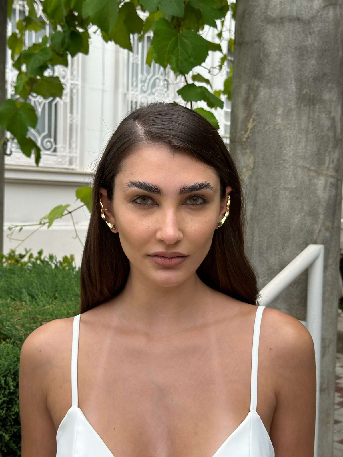 Brinco Duna Longo em ouro 18k