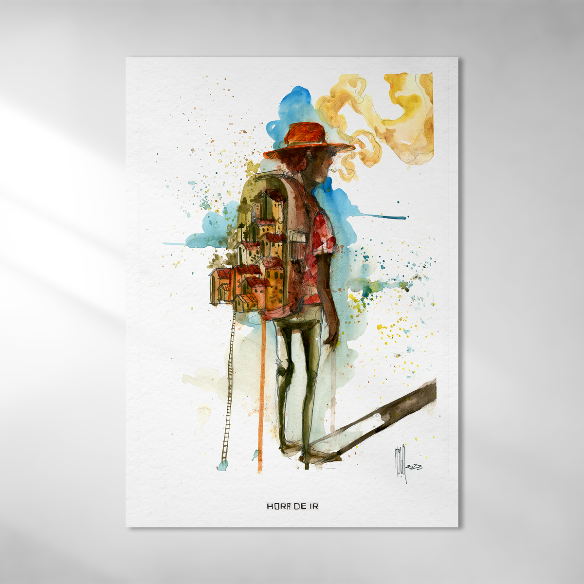 Hora de Ir - Fine Art