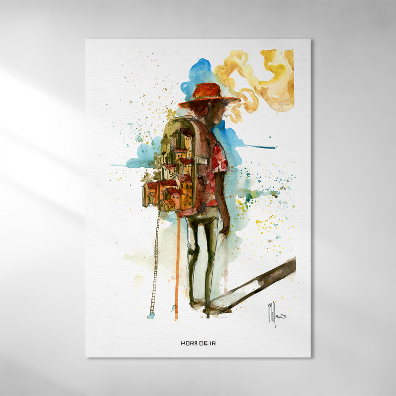 Hora de Ir - Fine Art