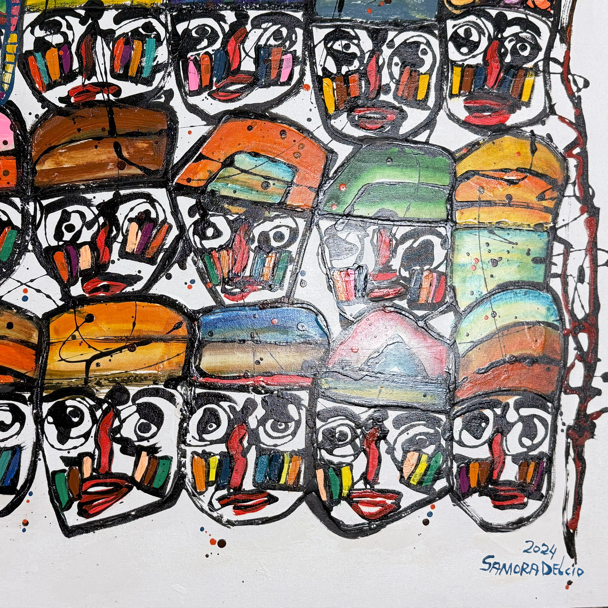 Os rostos e suas faces